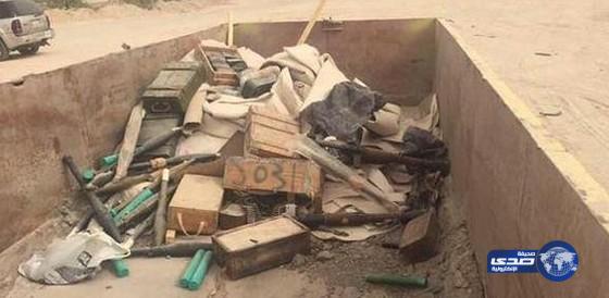 العثور على أسلحة وقذائف «أر بي جي» داخل حاوية مخلفات في الكويت