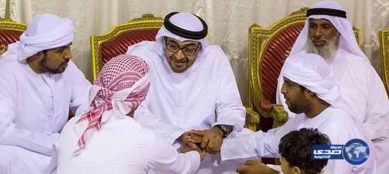 محمد بن زايد يأمر بإنشاء مكتب متابعة أسر الشهداء