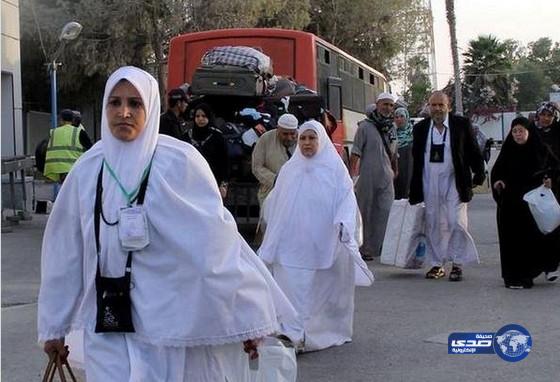 مغادرة الدفعة الأولى من حجاج قطاع غزة