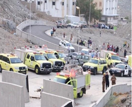 “قرد” يتسبب في وفاة حاج تركي عقب خطف حقيبته في قمة جبل النور