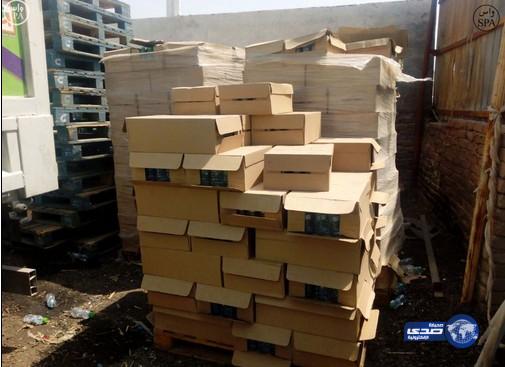 بلدية الشرائع تضبط مستودعاً مخالفاً للمياه والمشروبات الغازية بمكة المكرمة