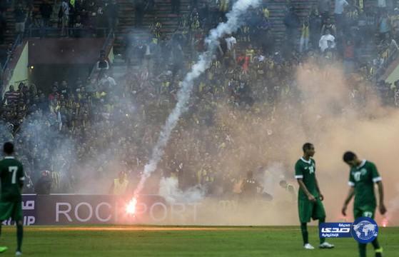 القبض على متهمين بالشغب في مباراة الاخضر وماليزيا