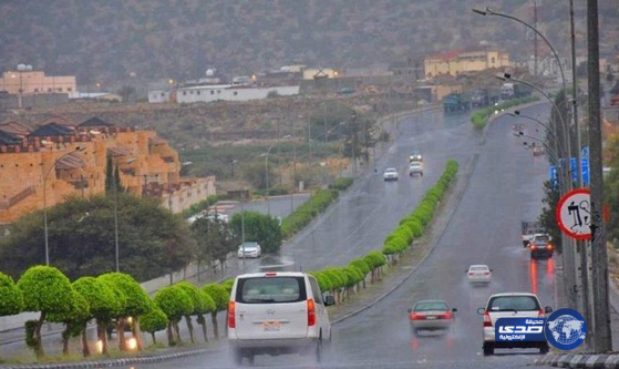 أمطار غزيرة مصحوبة بالبرد على الطائف وضواحيها