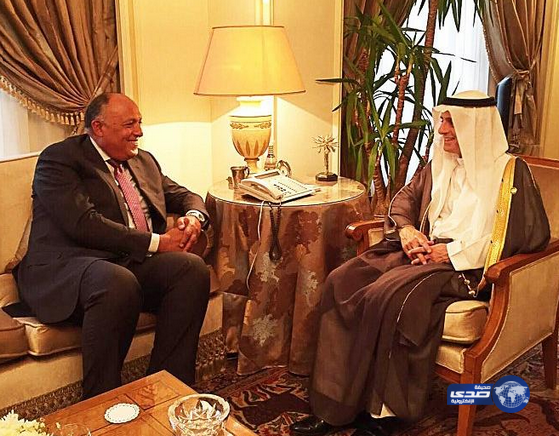 الجبير يبحث مع نظيره المصري الأوضاع في المنطقة