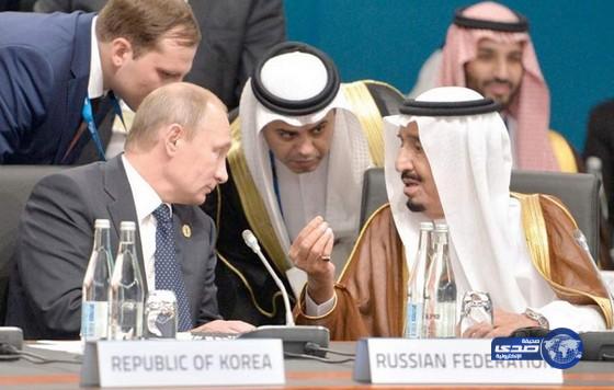 خادم الحرمين يتلقى العزاء من “بوتين” في ضحايا حادث سقوط إحدى رافعات الحرم