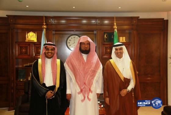 معالي الرئيس العام لهيئة الأمر بالمعروف يستقبل أمين عام أوقاف الراجحي