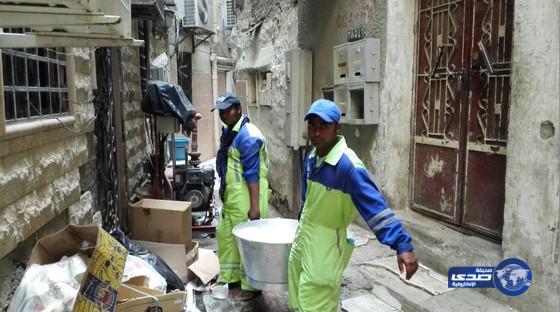 بالصور… بلدية أجياد تنفذ حملات مفاجئة‎