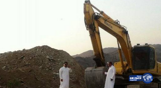 إحباط تعديات على أراضي واحتجاز معدات في مكة