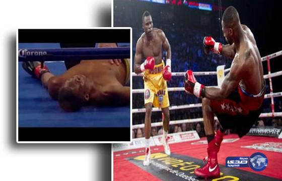 بالفيديو ..لحظة وفاة الملاكم جنوب أفريقي على الحلبة