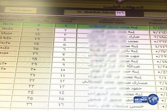 مستشفى بعسير يحذف أسماء المراجعات ويستعيض عنها بـ”ابنة”