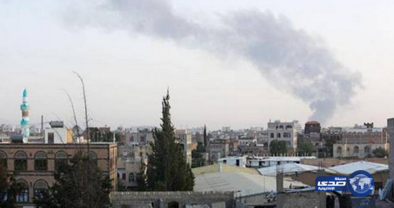 التحالف يقصف قاعدة الديلمي الجوية في صنعاء