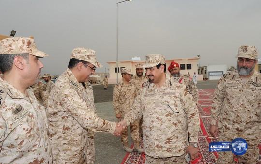 اللواء الركن أبا العلا يتفقد وحدات الحرس الوطني المشاركة في مهمة الحج