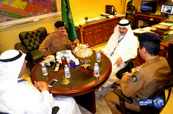 قائد قوات الدفاع المدني بالحج يستقبل رئيس فريق الإطفاء في بعثة الحج الكويتية