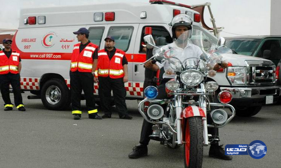 الهلال الأحمر يباشر 952 حالة في العاصمة المقدسة والمشاعر