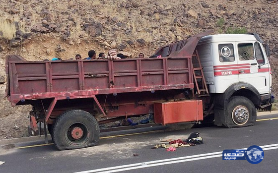 القبض على مجهولين داخل حوض شاحنة في سراة عبيده