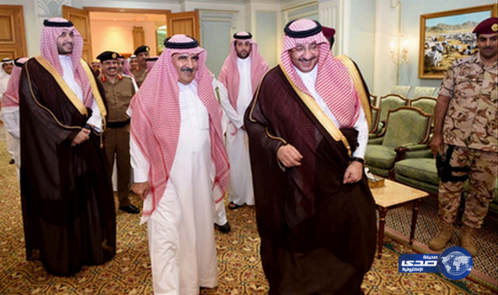 سمو ولي العهد يصل إلى منى