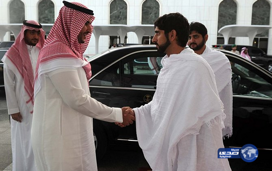 سمو ولي عهد دبي يغادر جدة