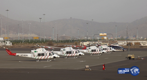 الإسعاف الجوي يستدعي أسطوله الجوي لحادثة التدافع‎