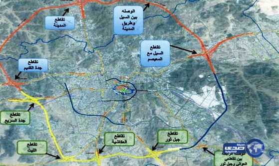 فرق ميدانية لتفقد جاهزية طرق مكة وجسورها