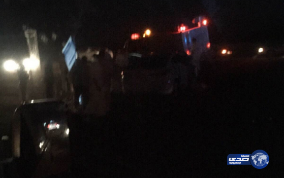 ممرضه من تبوك تباشر حادث وتسعف المصابين‎