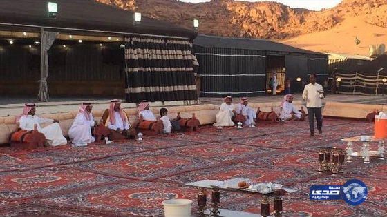 بالصور حفل معايدة مخيم بن هرماس بتبوك‎