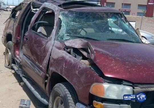 حادث مروري في القويعية يودي بحياة ثلاثة حجاج بحرينيين