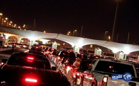 جسر الملك فهد يشهد أكبر كثافة مسافرين منذ نشأته