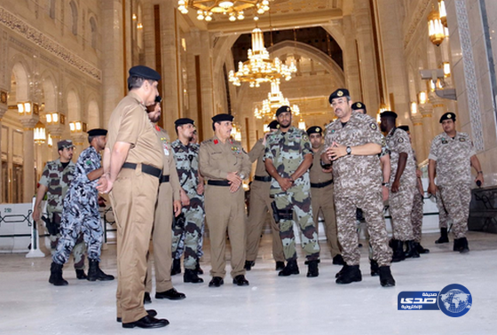 الفريق المحرج يقف على استعدادات الأمن العام في المشاعر المقدسة