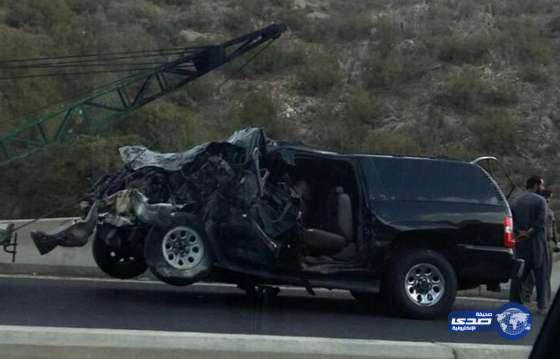 وفاة وسبع إصابات في حادث مروري على طريق النماص
