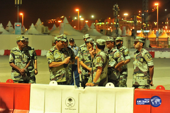 اللواء الحربي يتفقد قوات الطوارئ في المشاعر المقدسة