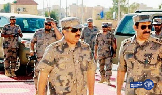 مدير حرس الحدود ينقل تعازي القيادة في الشهيد نايف الحربي