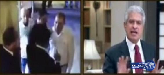 بالفيديو | مذيع مصري للنائب الأردني المُعتدي على عامل: أنت بلطجي وتحتاج أن تتعلّم الأدب