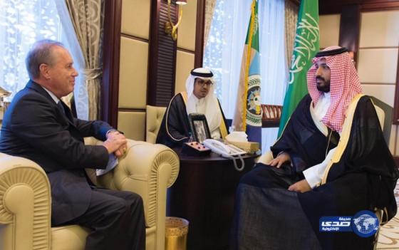 سمو ولي ولي العهد يستقبل السفير الفرنسي لدى المملكة