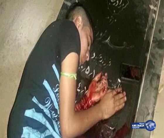 شاب عربي ينتحر بإيران فوق قبر أبيه