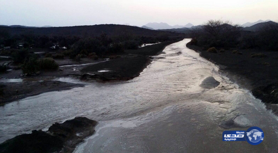 امطار  غزيره على مركز العبلاء