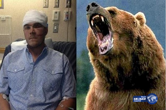 صياد يحشر ذراعه داخل حلق دب لينجو بحياته