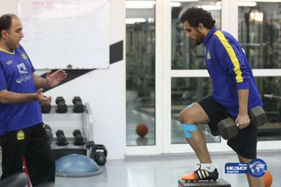 عبدالله العنزي يكتفى بتمارين في صالة الحديد وكحيلان يصل الدوحة