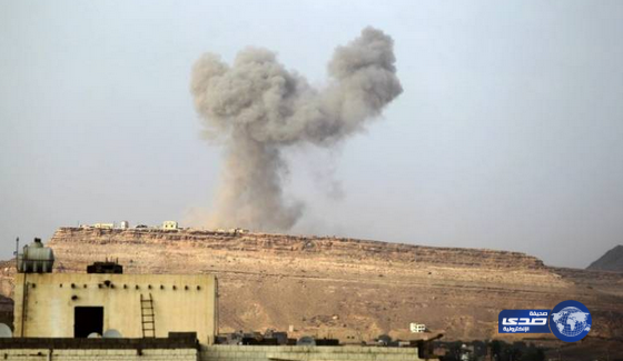 طيران التحالف يدمر منزل المخلوع في الحديدة غرب اليمن
