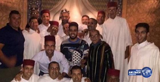 بالصور… رونالدو بالطربوش والجلباب المغربي ويكتب بالعربي