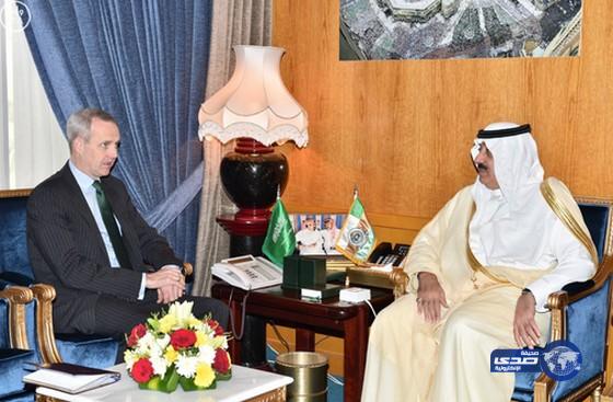 الأمير متعب بن عبدالله يستقبل السفير الألماني