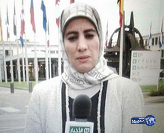 مراسلة التلفزيون السعودي ترفض خلع الحجاب لتغطية اجتماع حلف الناتو ببروكسل