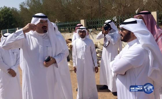 آمين المدينة يقف على المشاريع البلدية في خيبر ويستعرض الانجازات‎