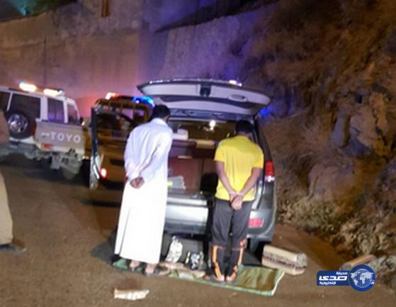 ضبط كمية من الحشيش المخدر بفيفا (صور)