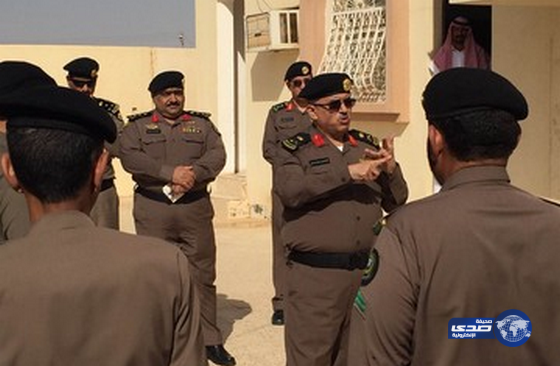 بالصور: مدير شرطة الجوف يقوم بجولة تفقدية لشرطة طبرجل‎