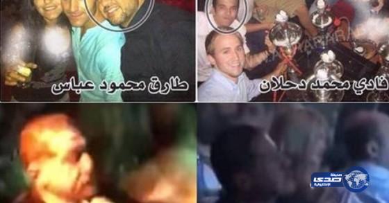 بالفيديو: نجل “محمود عباس” في سهرة حمراء بدبي