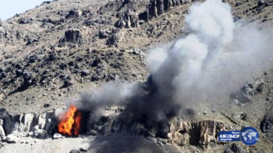 التحالف يستهدف شاحانات ذخيرة للحوثيين قرب الحدود السعودية