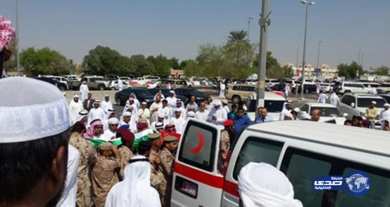 الامارات تشيع جثمان الشهيد هادف الشامسي
