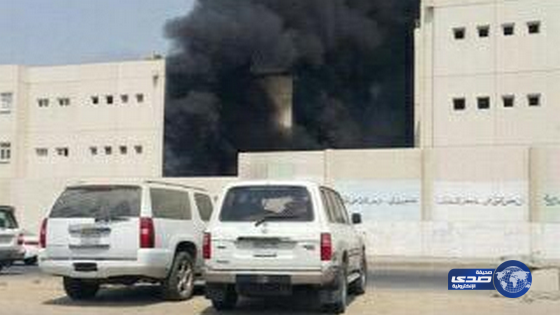حريق بمدرسة ثانوية في حي الروابي بجدة