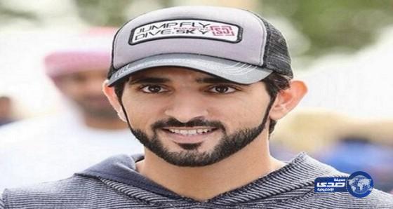 بالفيديو.. حمدان بن محمد يقطع نافورة دبي بقفزة مليئة بالتشويق