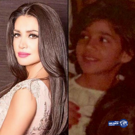 ديانا حداد تنشر صوره لها في مرحلة الطفوله..